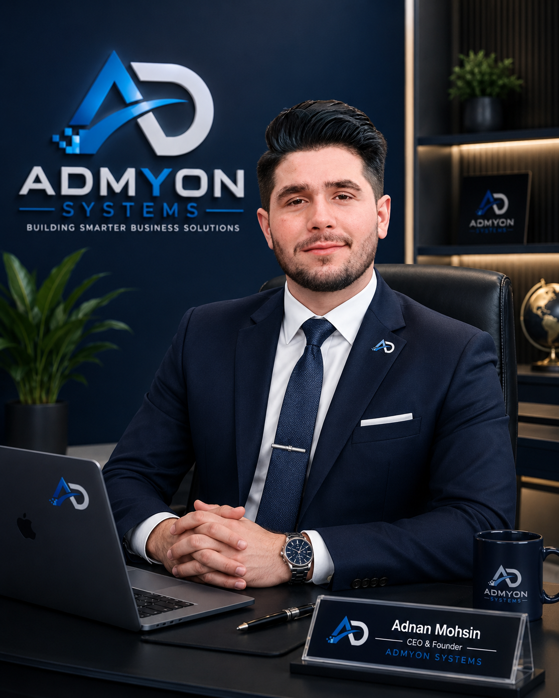 Adnan Mohsin, CEO and Founder of Admyon Systems