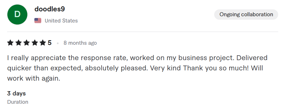 Client Review